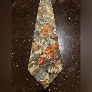 Ermenegildo Zegna silk floral tie